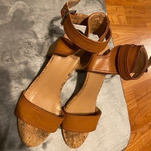 Bamboo Heeled Sandal